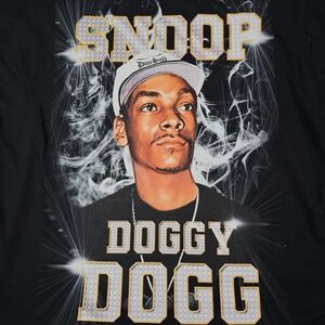 Snoop Dogg Doggy Supply Black T-Shirt XL Hip Hop Rap Graphic Tee